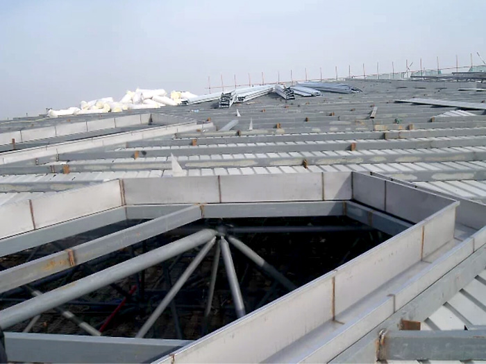 北流安吉县体育馆网架